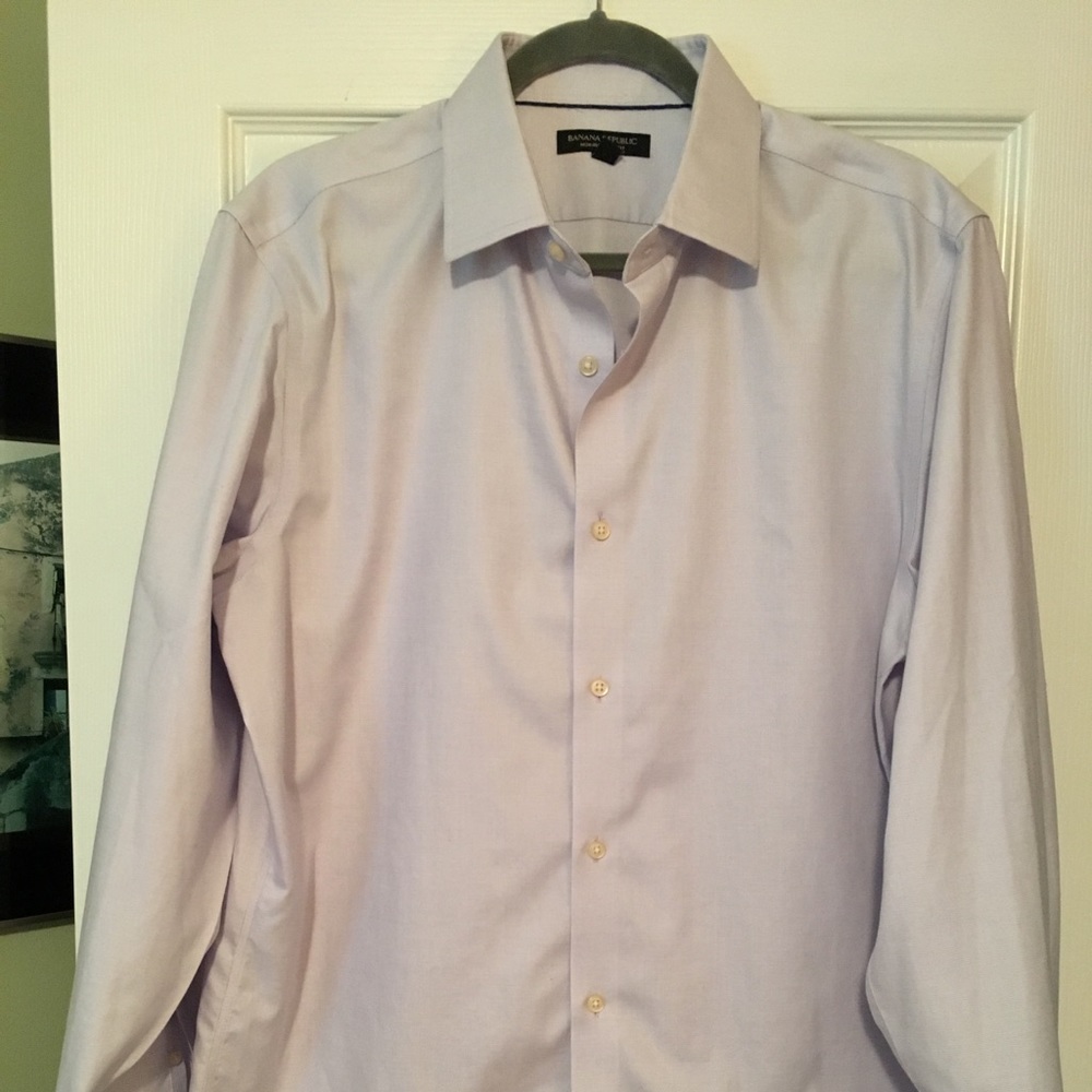 Banana Republic non-iron slim fit L